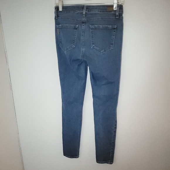 Paige Verdugo Ultra Skinny Danica Distressed 9 oz Jeans 28 - Picture 5 of 9